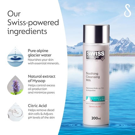 Lapte de curățare Swiss Image Essential Care, 200ml