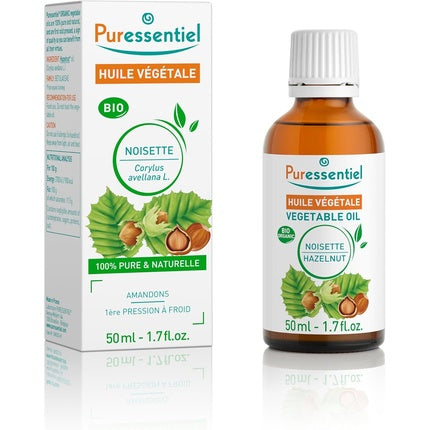 Ulei Corporal Puressentiel cu Nuci de Hazelnut Bio 50ml