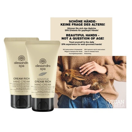 Cremă mâini Alessandro Spa Sensitive Vegan 75ml