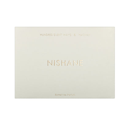 Parfum, Nishane, Hundert Silent Ways & Hacivat, 0.51oz, alb