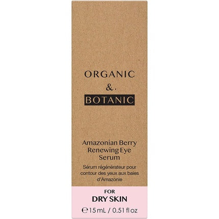Ser pentru ochi, Organic & Botanic, 15ml