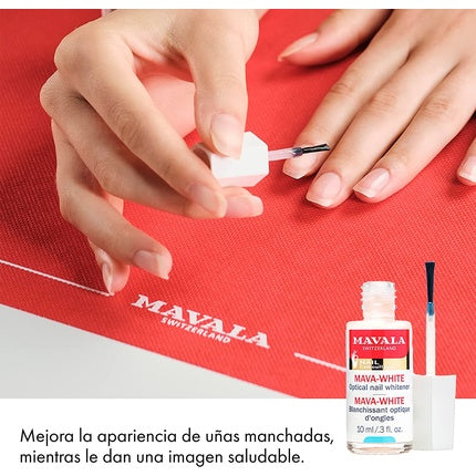Optical Nail Whitener, Mavala, Mava White, 10ml