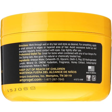 Gel de păr Ampro Shine 'n Jam, Extra Hold, 227g