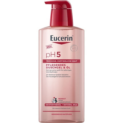Gel de duș Eucerin pH5 - Îngrijire blândă și hidratantă pentru corp