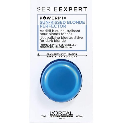 Masca pentru par, L'Oréal Professionnel, Serie Expert Powermix Sun-Kissed Blonde Shot, 15ml