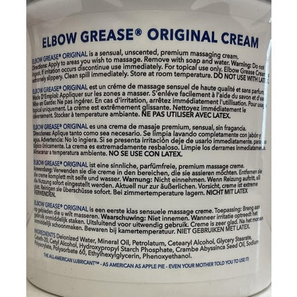 Lubrifiant, Elbowgrease, Original, cremă