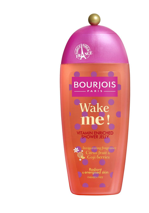 Gel de duș Bourjois Wake Me!, energizant, pentru toate tipurile de piele, 250 ml