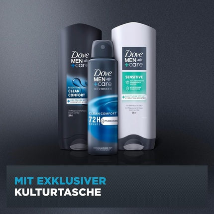 Set Cadou, Dove Recharge, geantă toaletă gri
