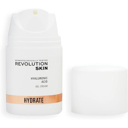 Cremă gel, Makeup Revolution, hyaluronic, alb