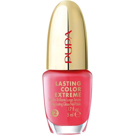 Esmău pentru unghii Pupa Lasting Color Extreme, Roșu coral, 5ml