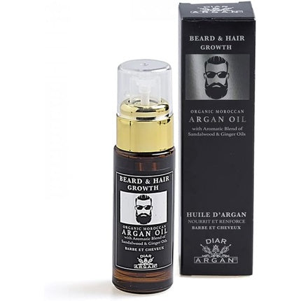 Ulei de barba si par, Diar Argan, cu ghimbir si lemn de santal