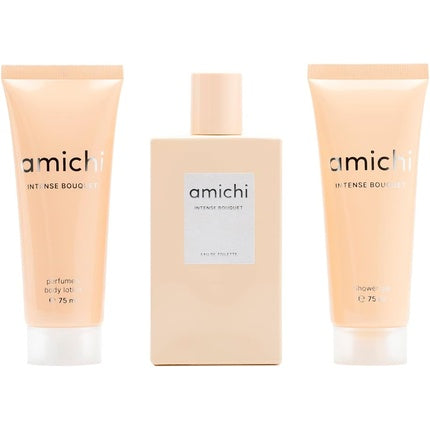 Set parfum, Amichi, Intense Bouquet, 3 piese