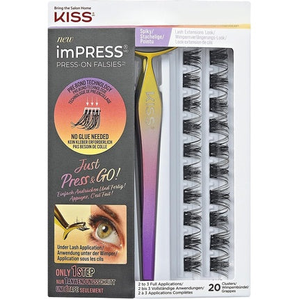 Lipici gene false, Kiss, imPRESS, Spiky negru