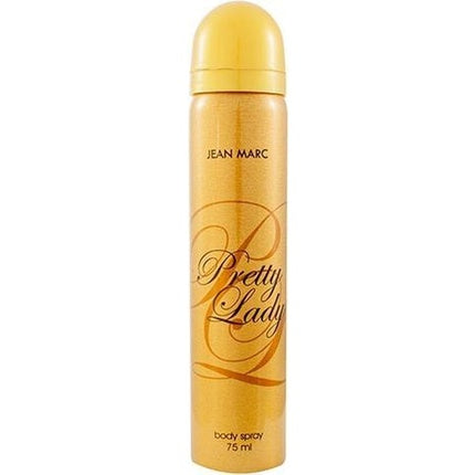 Body Spray Jean Marc Pretty Lady, auriu, 75 ml