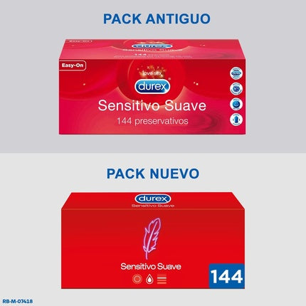 Lubrifiant personal, Durex Sensitive, 144 bucăți
