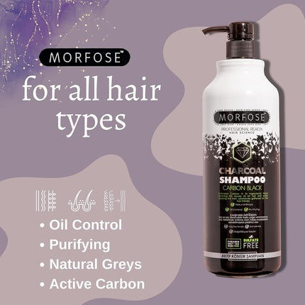 Șampon, Morfose, Charcoal, negru