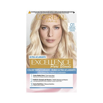 Fond de ten L'Oréal Paris Excellence Cream Tint No 01 Blond Pur 23g