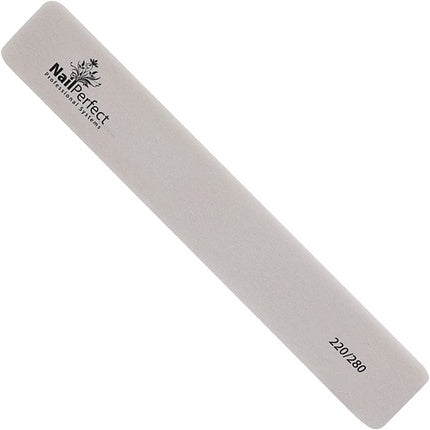 Tampon de lustruit unghii NailPerfect Jumbo 220/280, culoare gri