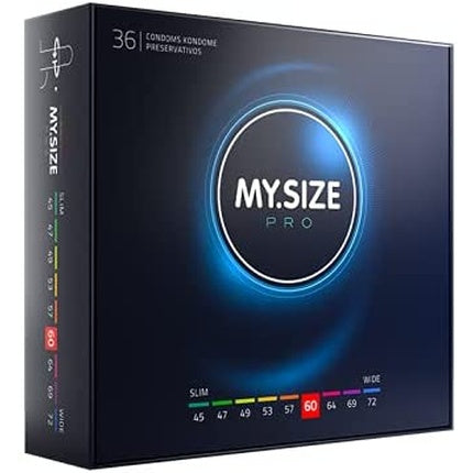 Prezervative My.Size Pro, mărime 5, 60mm, 36 bucăți