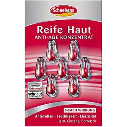 Ser Anti-Aging pentru Piele Matură, Schaebens, 20g, Q10, Ginseng