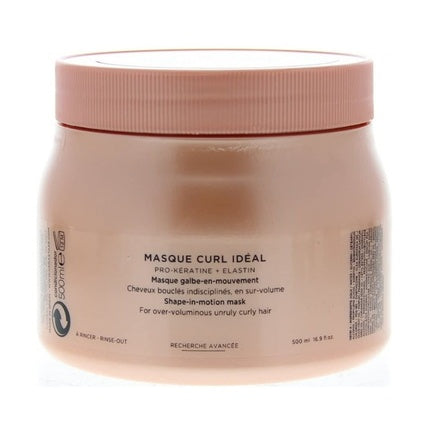 Masca de par, Kerastase, Curl Ideal, roz