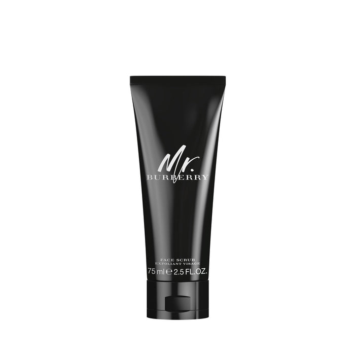 Scrub de față Burberry Mr. Burberry, exfoliant și de curățare, 75 ml