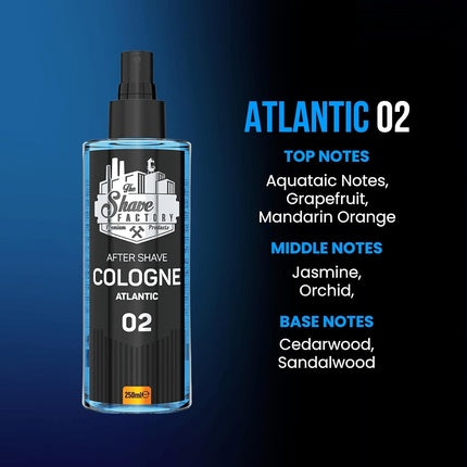 Loțiune de după bărbierit, The Shave Factory, Atlantic 02, 250ml
