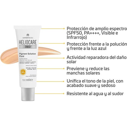 Fluid Solar, Cantabria Labs, Heliocare 360, SPF50, 50ml