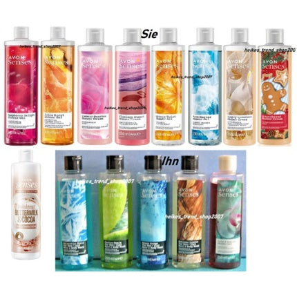 Gel de duș Avon Senses, Buttermilk & Cocoa, 250ml