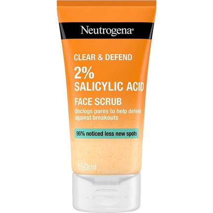 Exfoliant facial, Neutrogena, Clear & Defend, 150ml