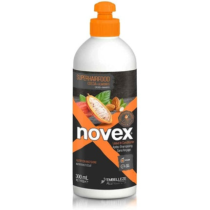 Balsam Leave-In, Novex, Superhairfood Cacao si Migdale, 300ml