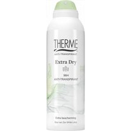 Spray anti-transpirant Therme Extra Dry, 96h protecție, 125 ml