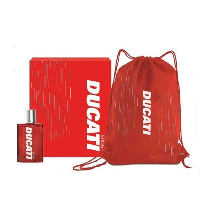 Set Parfum Ducati Sport Beauty Case Eau de Toilette 50 ml + Pouch, Roșu