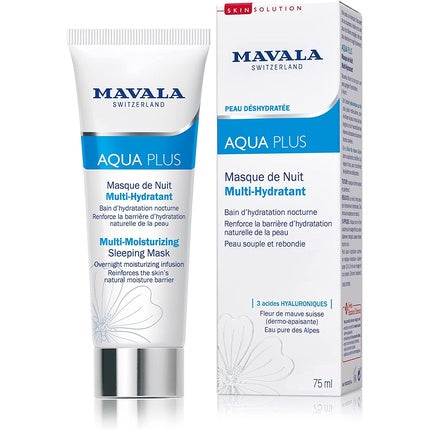 Mască de Noapte Mavala Aqua Plus Multi-Moisturizing, 75ml