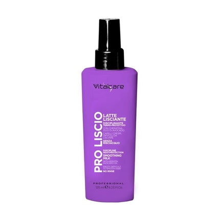 Lapte netezitor pentru păr, Vitalcare Pro Liscio Smoothing Milk, 125 ml, violet