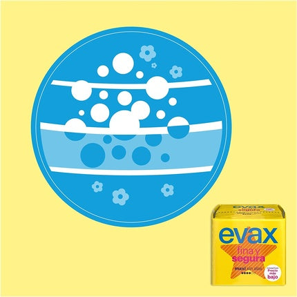 Tampoane Sanitare, Evax, Fina și Sigură Maxi Super, 13 bucăți
