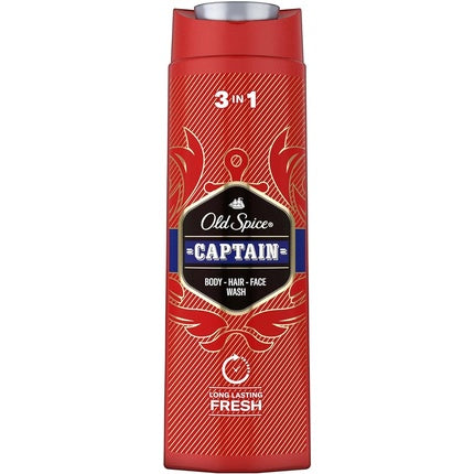 Gel de duș 3-in-1, Old Spice, Captain, 400ml