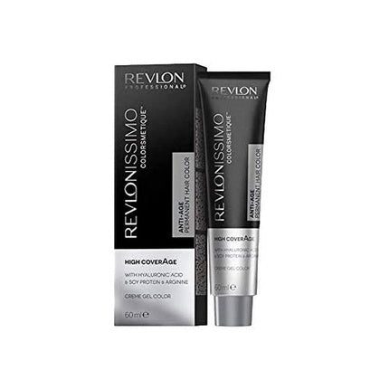 Vopsea Permanentă Revlon Professional RVL Colorsmetique, High Coverage, 5.35 Blond Deschis cu Reflexe Aurii, 60ml