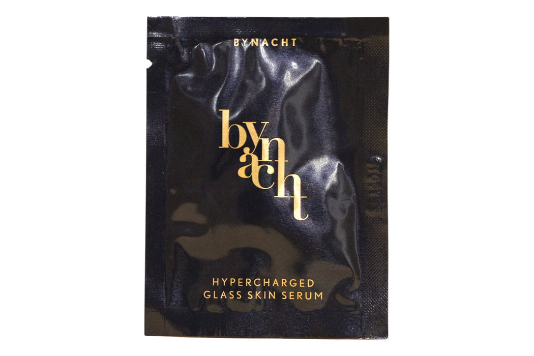 Ser pentru față și ochi Bynacht Hypercharged Glass Skin Serum, cu acid hialuronic, antiîmbătrânire, 1,5 ml