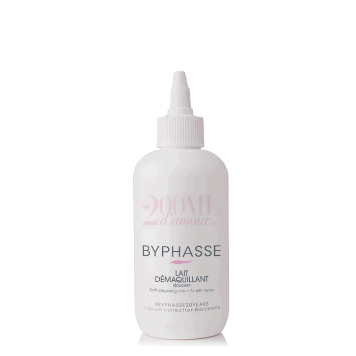 Lapte demachiant Byphasse, pentru toate tipurile de ten, 200 ml, tester