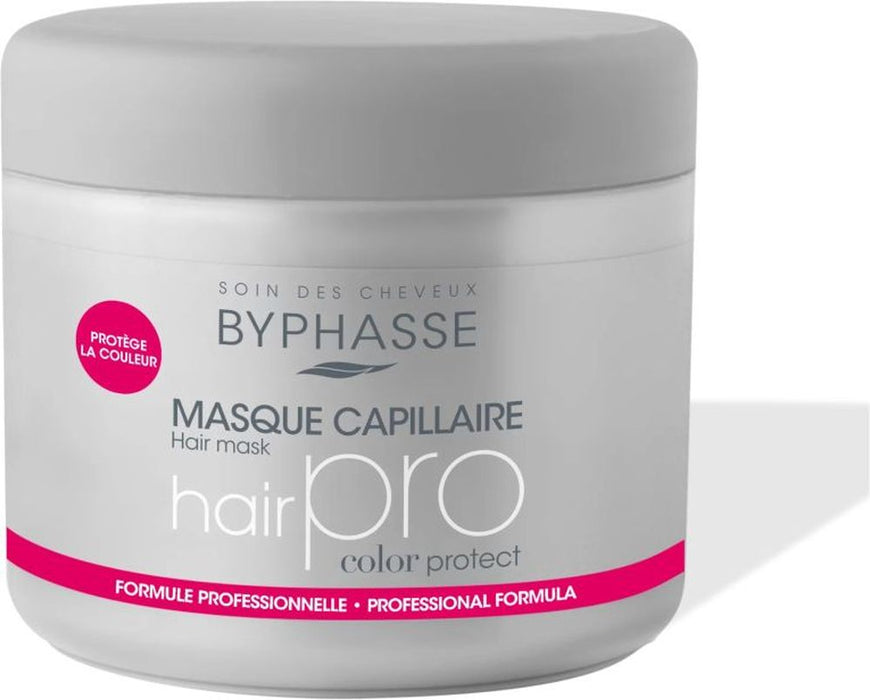 Mască de păr Byphasse Pro Color, pentru protecția culorii, 500 ml, tester