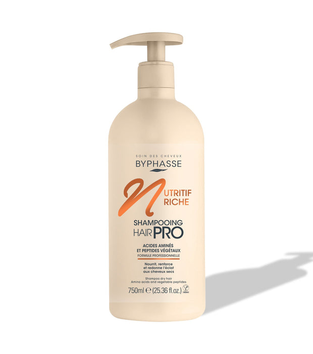Șampon Byphasse Pro Nutritive Rich, hrănitor, 750 ml