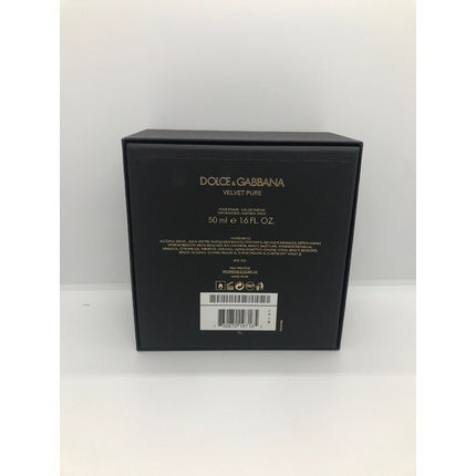 Parfum, Dolce and Gabbana, Velvet Pure, sticlă transparentă