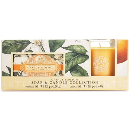 Set Cadou Lumânare și Săpun, Somerset Toiletry, Orange Blossom