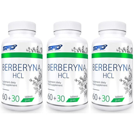 Supliment, SFD, Berberin HCL, 90 tablete