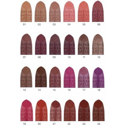 Ruj Layla Cosmetics Immoral Shine Nr. 17 Roz