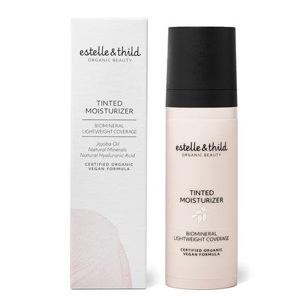 Cremă de zi colorată Estelle & Thild, Jojoba, organică, 30ml
