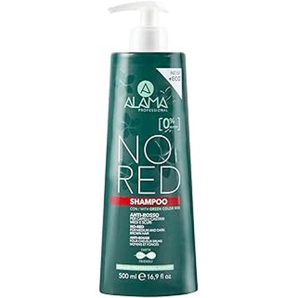 Șampon Alama No Red Anti-Roșu pentru păr maro închis și mediu, 500ml