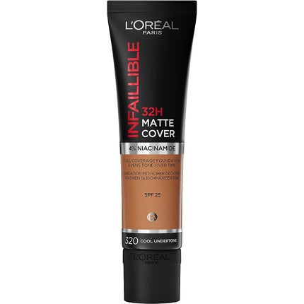Fond de ten L'Oreal Paris Infallible 24H Matte Cover 320 Caramel 30ml