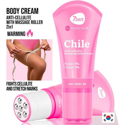 Cremă anticelulitică, 7days, Chile, efect de încălzire